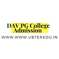 DAV PG College Admission 2023