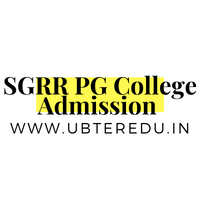 SGRR PG College Admission 2023