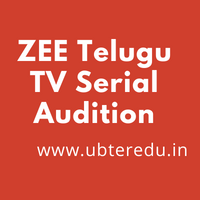 ZEE Telugu TV Serial Audition 2023