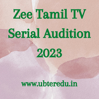 Zee Tamil TV Serial Audition 2023